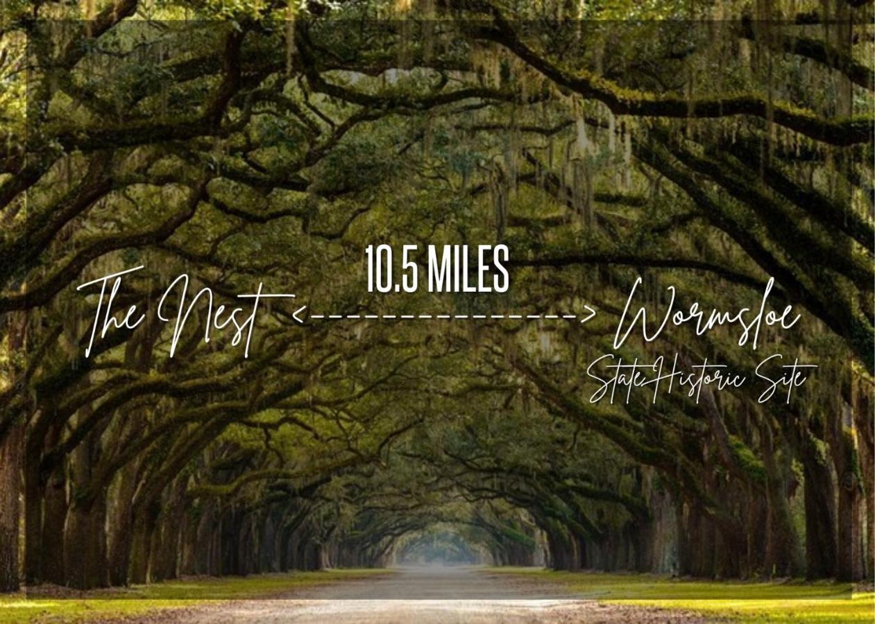 Cozy Oasis 15Min To Dt & Tybee, Home Away From Home - The Nest Savannah Ngoại thất bức ảnh